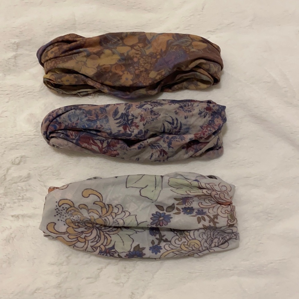 Three free people headbands